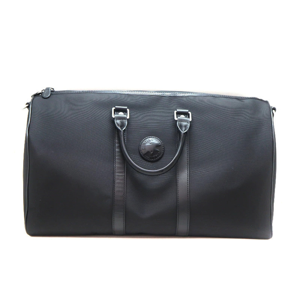 Hunting World Boston Bag Mercedes Benz Collaboration Canvas Black